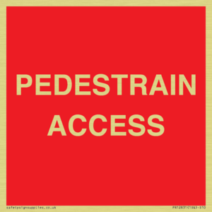 PEDESTRAIN ACCESS